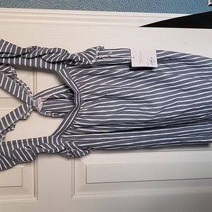 Lauren Conrad ruffle sleeve tank top